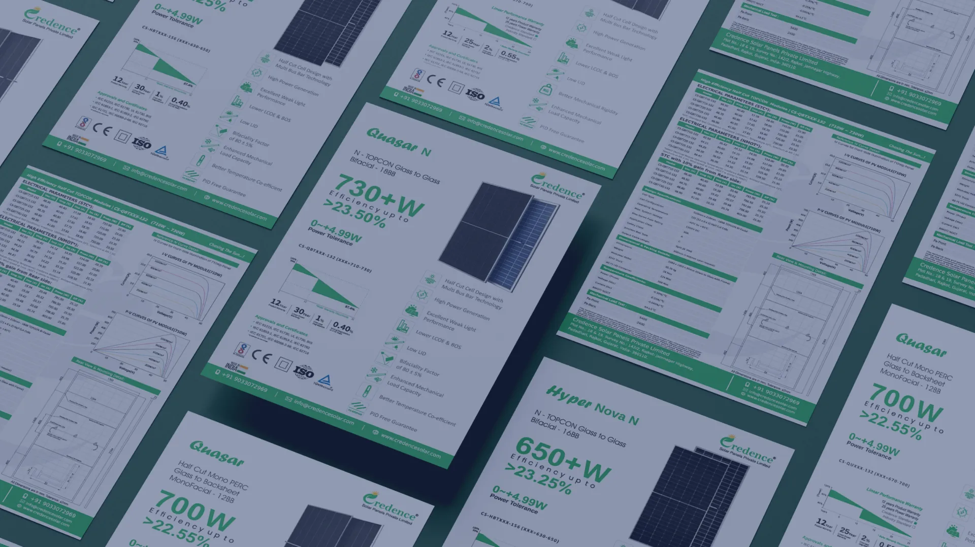 Solar Module Datasheets and PV Resources - Credence Solar