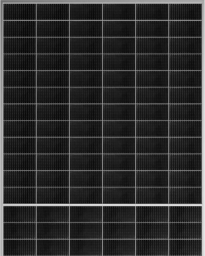 Quasar Bi Bifacial Solar Panel Diagram - Credence Solar